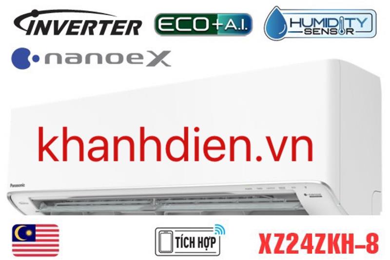 Điều hòa Panasonic 2 chiều inverter 24000BTU XZ24ZKH-8