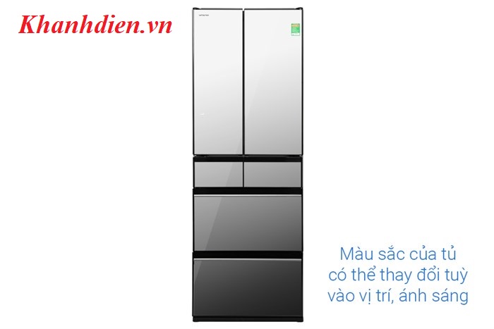 Tủ lạnh Hitachi Inverter 540 lít Multi Door R-HW540RV(X)