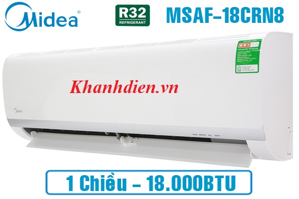 Điều hòa Midea 1 chiều 18000 BTU MSAFII-18CRN8