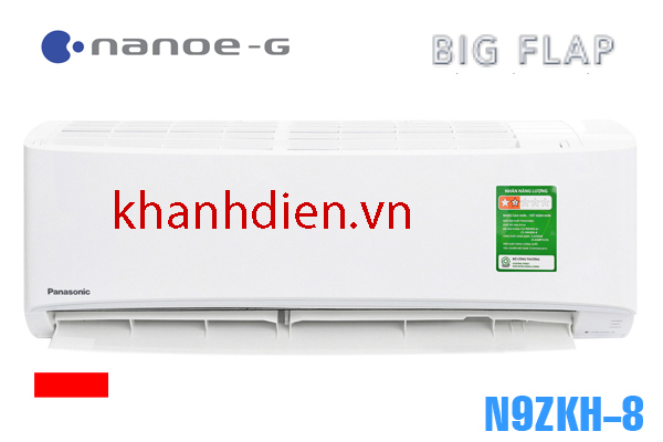 Điều hòa Panasonic 1 chiều 9.000BTU N9ZKH-8
