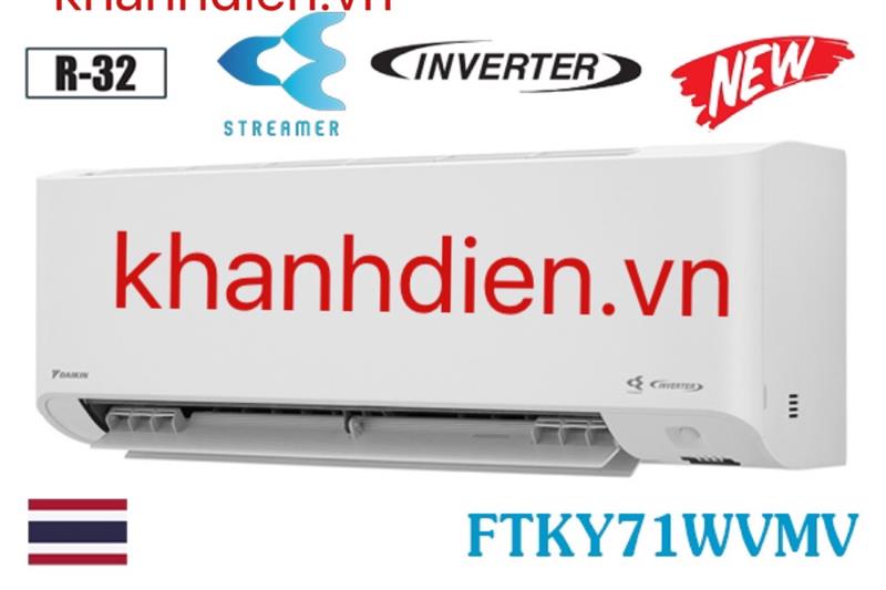 Điều hòa Daikin 24000BTU inverter 1 chiều FTKY71WVMV