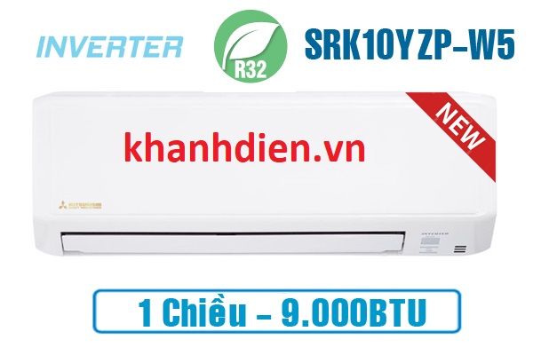 Điều hòa Mitsubishi Heavy 9000 BTU 1 chiều inverter SRK10YZP-W5
