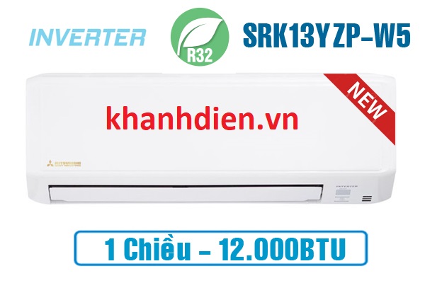 Điều hòa Mitsubishi Heavy 12000 BTU 1 chiều inverter SRK13YZP-W5