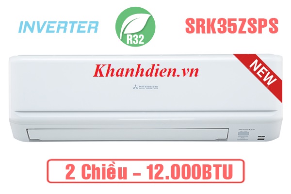 Điều hòa Mitsubishi Heavy 2 chiều 12000 BTU inverter SRK/SRC35ZSPS-W5