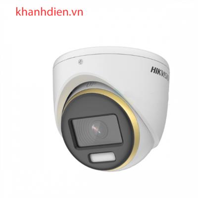Camera HDTVI ColorVu 2MP HIKVISION DS-2CE72DF3T-F