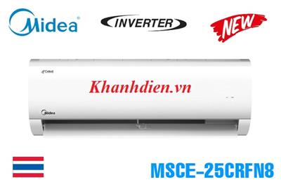 Điều hòa Midea 1 chiều 24000 BTU MSCE-25CRFN8