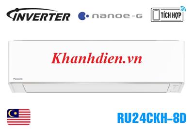 Điều hòa Panasonic 1 chiều 24000 BTU inverter RU24CKH-8D