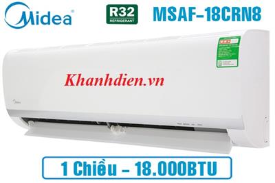 Điều hòa Midea 1 chiều 18000 BTU MSAFII-18CRN8