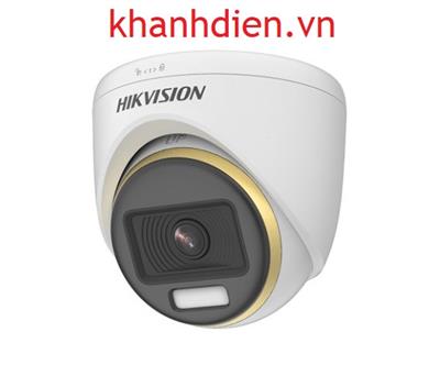 Camera HD-TVI ColorVu 2MP HIKVISION DS-2CE70DF3T-PFS